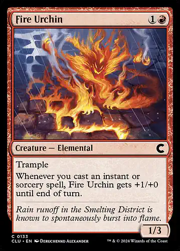 Fire Urchin - clu Spoiler