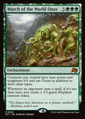 March of the World Ooze - dft Spoiler