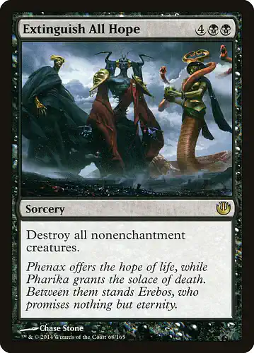 Extinguish All Hope - jou Spoiler