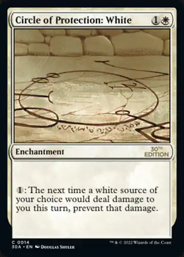 Circle of Protection: White - 30a Spoiler