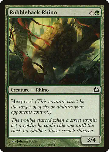 Rubbleback Rhino - rtr Spoiler