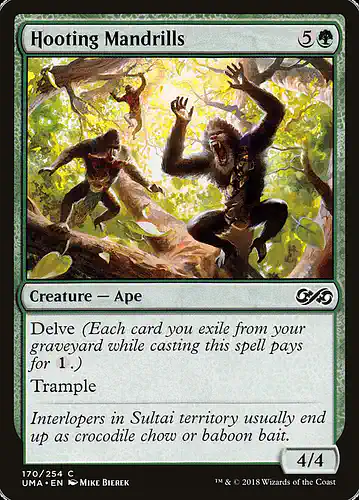 Hooting Mandrills - uma Spoiler
