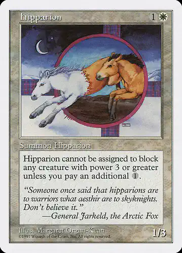Hipparion - 5ed Spoiler