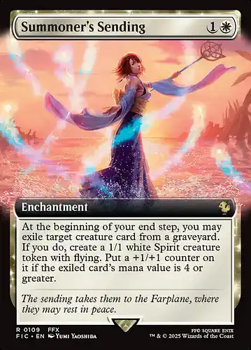 Summoner's Sending - fic Spoiler