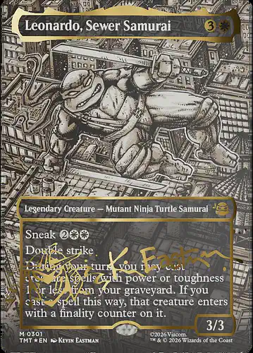 Leonardo, Sewer Samurai - tmt Spoiler