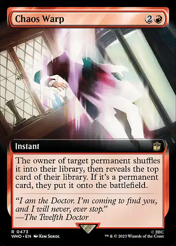 Chaos Warp - who Spoiler