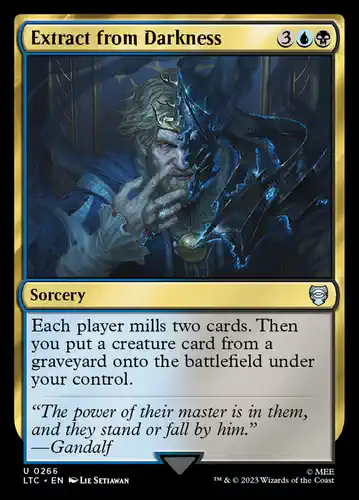 Extract from Darkness - ltc Spoiler