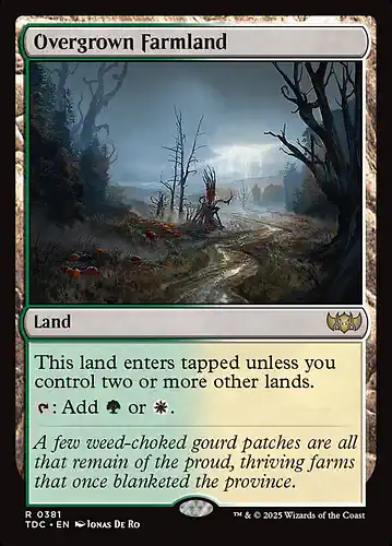 Overgrown Farmland - tdc Spoiler