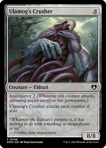 Ulamog's Crusher - cmm Spoiler