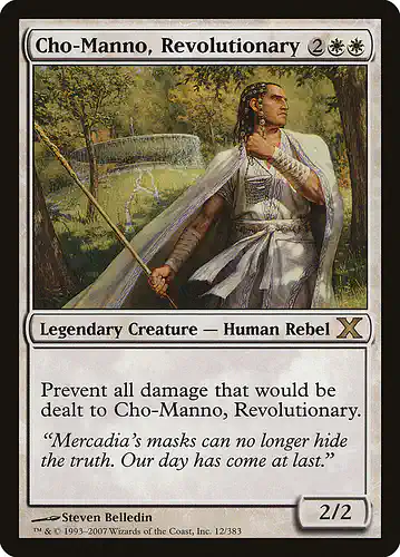 Cho-Manno, Revolutionary - 10e Spoiler