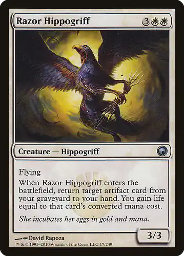 Razor Hippogriff - som Spoiler