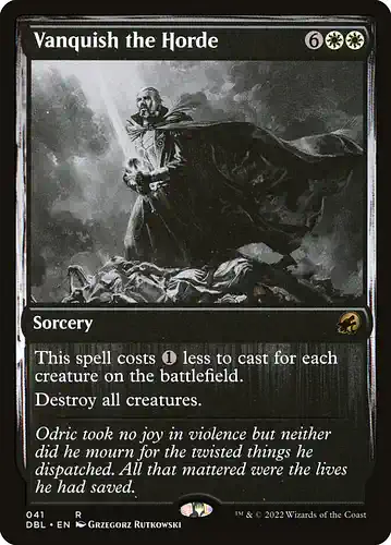 Vanquish the Horde - dbl Spoiler