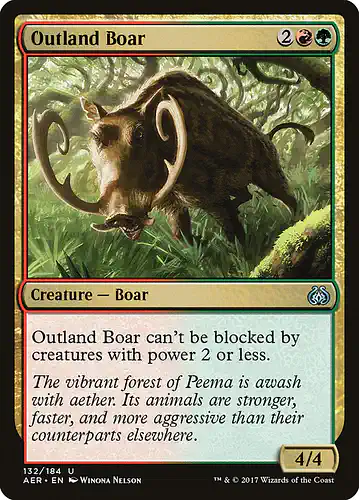 Outland Boar - aer Spoiler