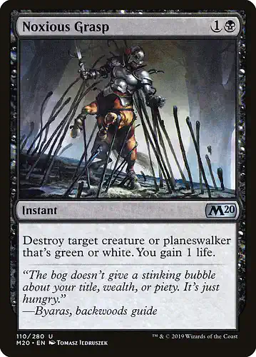 Noxious Grasp - m20 Spoiler