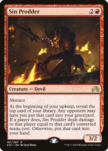Sin Prodder - soi Spoiler