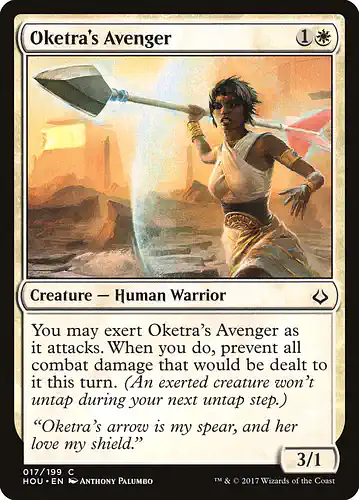 Oketra's Avenger - hou Spoiler