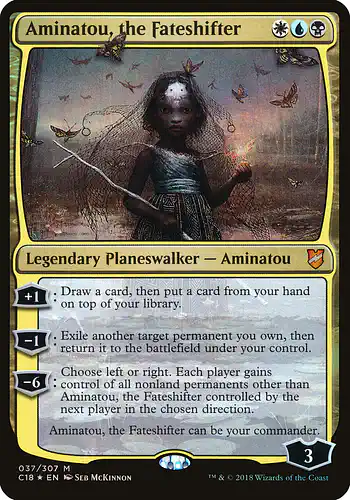 Aminatou, the Fateshifter - c18 Spoiler
