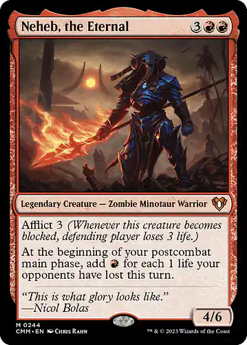 Neheb, the Eternal - cmm Spoiler