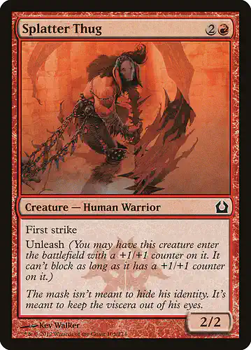 Splatter Thug - rtr Spoiler