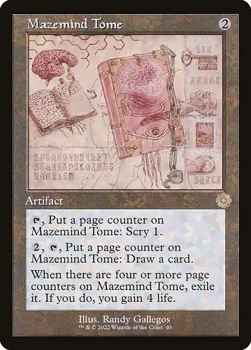 Mazemind Tome - brr Spoiler