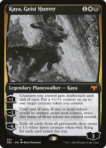 Kaya, Geist Hunter - dbl Spoiler