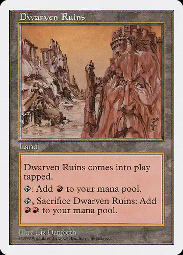 Dwarven Ruins - 5ed Spoiler