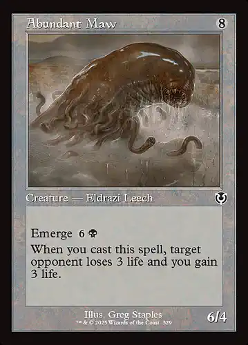 Abundant Maw - inr Spoiler