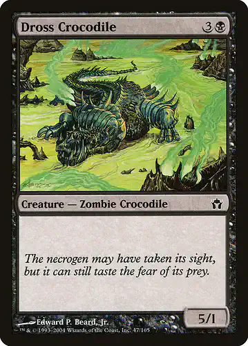 Dross Crocodile - 5dn Spoiler