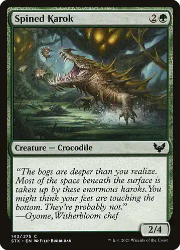 Spined Karok - stx Spoiler
