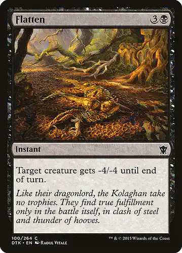 Flatten - dtk Spoiler