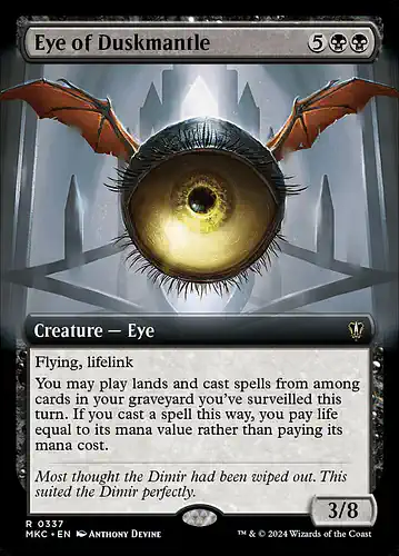 Eye of Duskmantle - mkc Spoiler