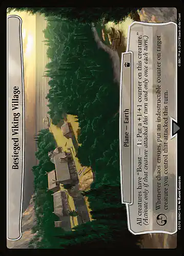 Besieged Viking Village - who Spoiler