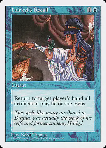 Hurkyl's Recall - 5ed Spoiler