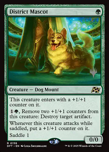 District Mascot - dft Spoiler