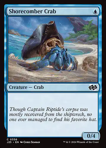 Shorecomber Crab - j25 Spoiler