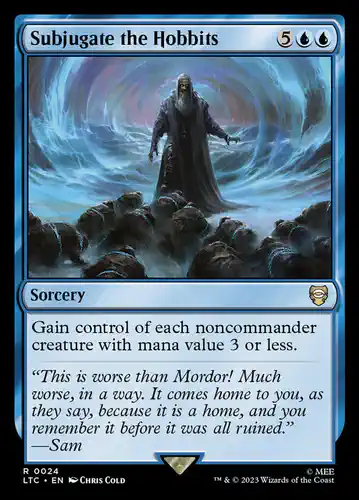 Subjugate the Hobbits - ltc Spoiler