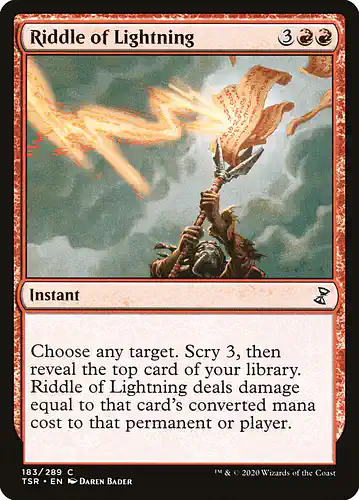 Riddle of Lightning - tsr Spoiler