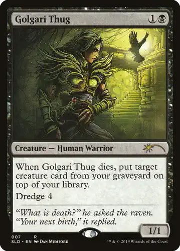 Golgari Thug - sld Spoiler