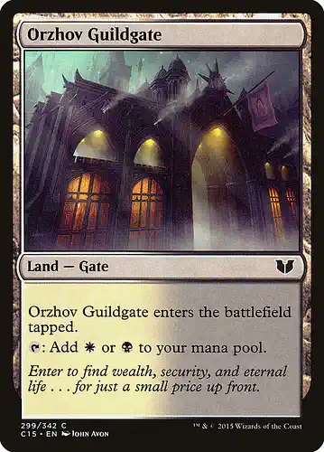 Orzhov Guildgate - c15 Spoiler