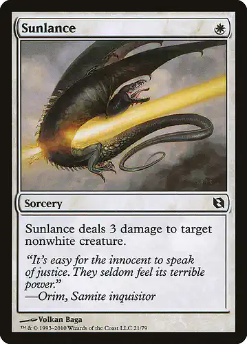 Sunlance - ddf Spoiler