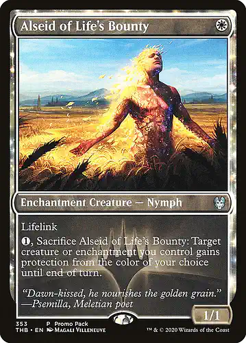 Alseid of Life's Bounty - thb Spoiler