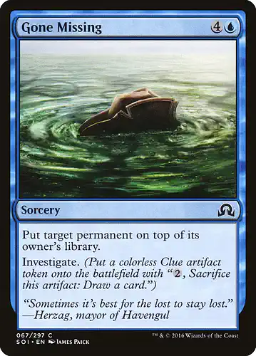 Gone Missing - soi Spoiler