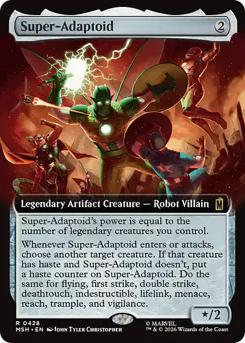 Super-Adaptoid - msh Spoiler
