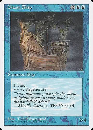 Ghost Ship - 4ed Spoiler