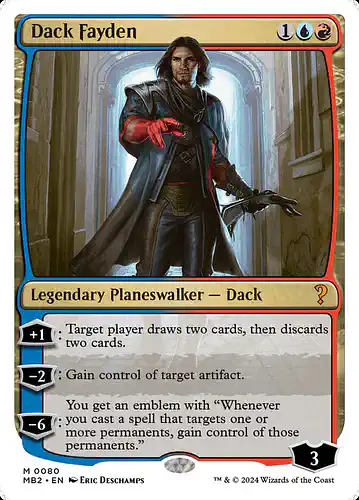 Dack Fayden - mb2 Spoiler