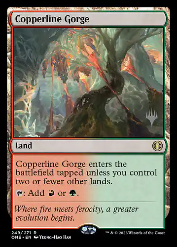 Copperline Gorge - one Spoiler