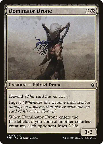 Dominator Drone - bfz Spoiler