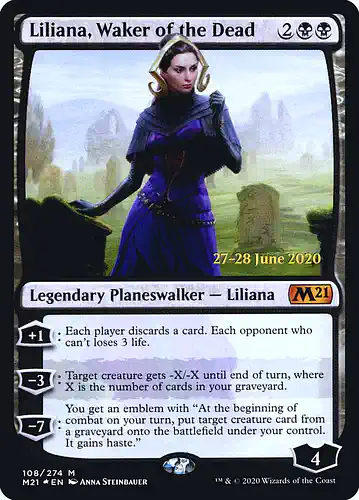 Liliana, Waker of the Dead - m21 Spoiler