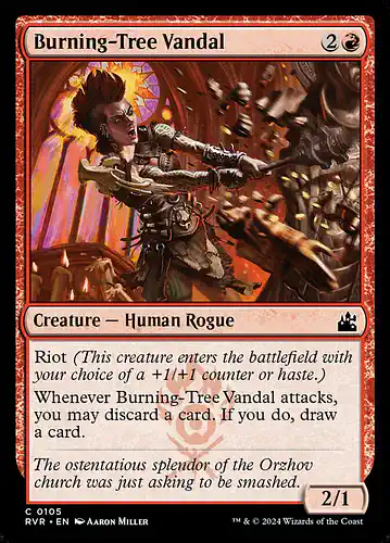 Burning-Tree Vandal - rvr Spoiler