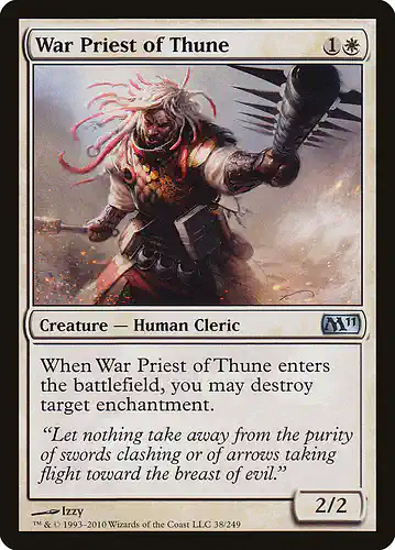 War Priest of Thune - m11 Spoiler
